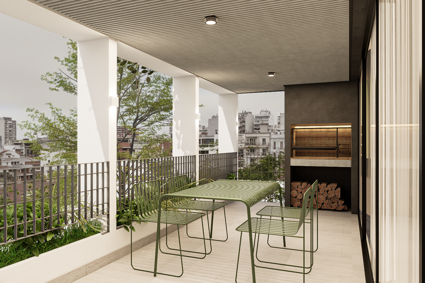Terraza común