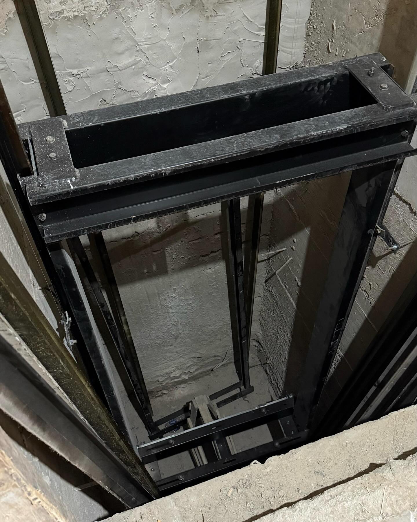 Núcleo de ascensor en obra