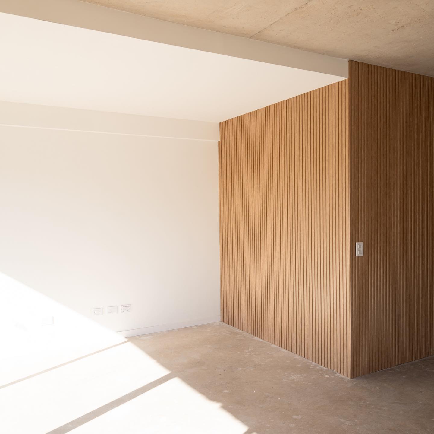 Revestimiento de listones de madera