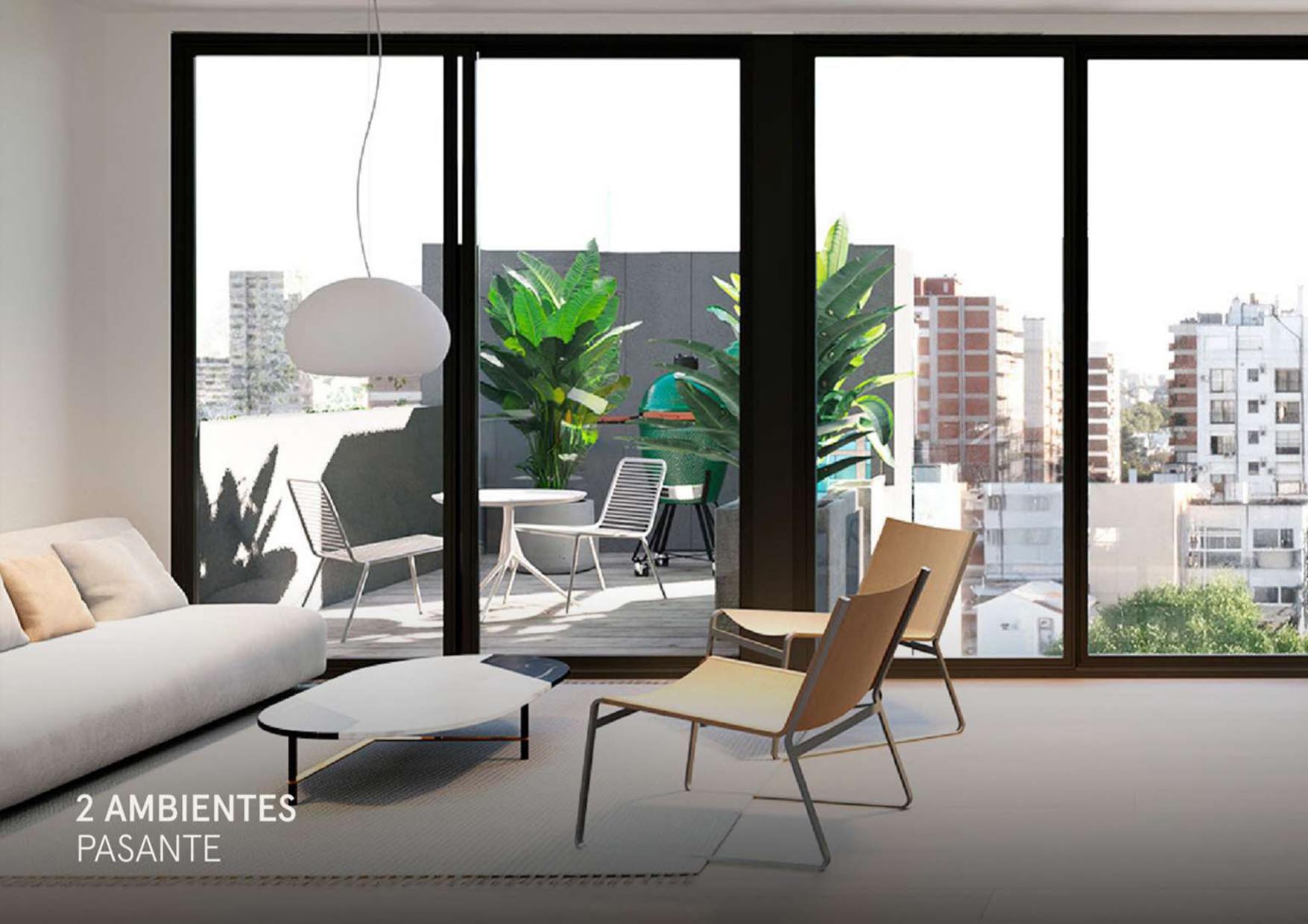 2 Ambientes Pasante - Folium Jufré