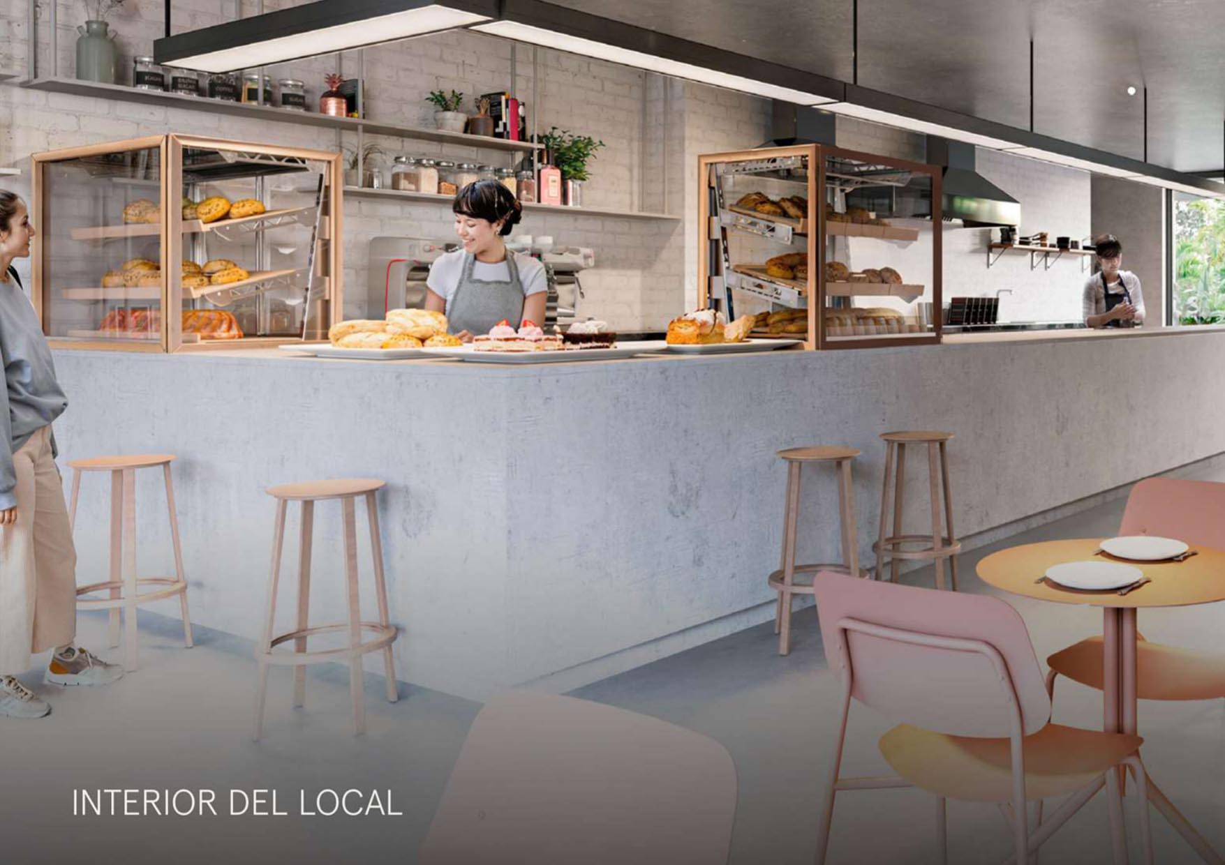 Interior Café TR3CE - Folium Jufré